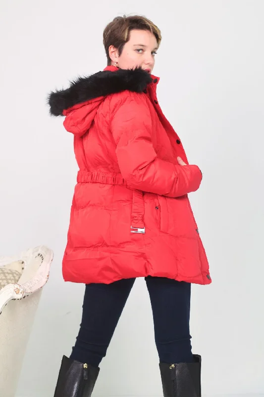 petite-quilted-jacket-with-belt-red