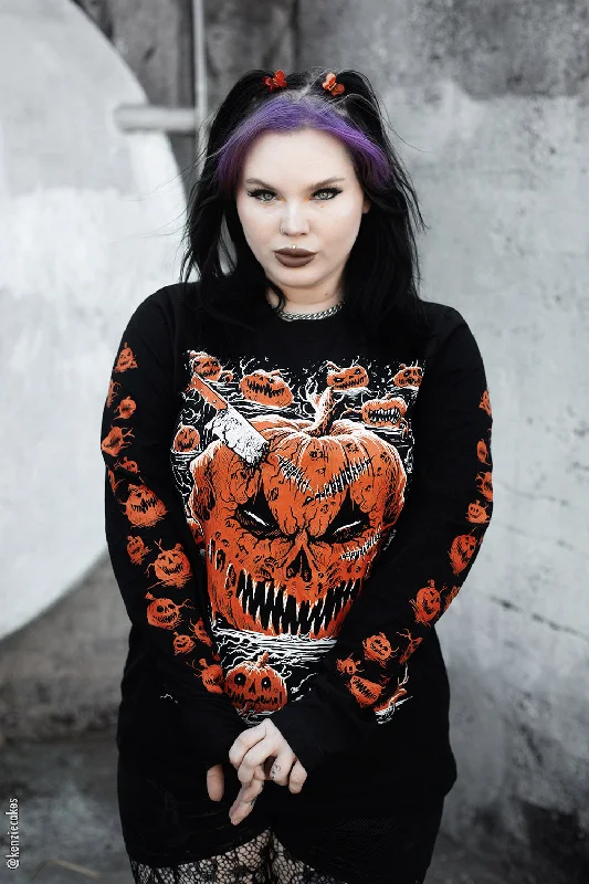 possessed-pumpkin-patch-t-shirt