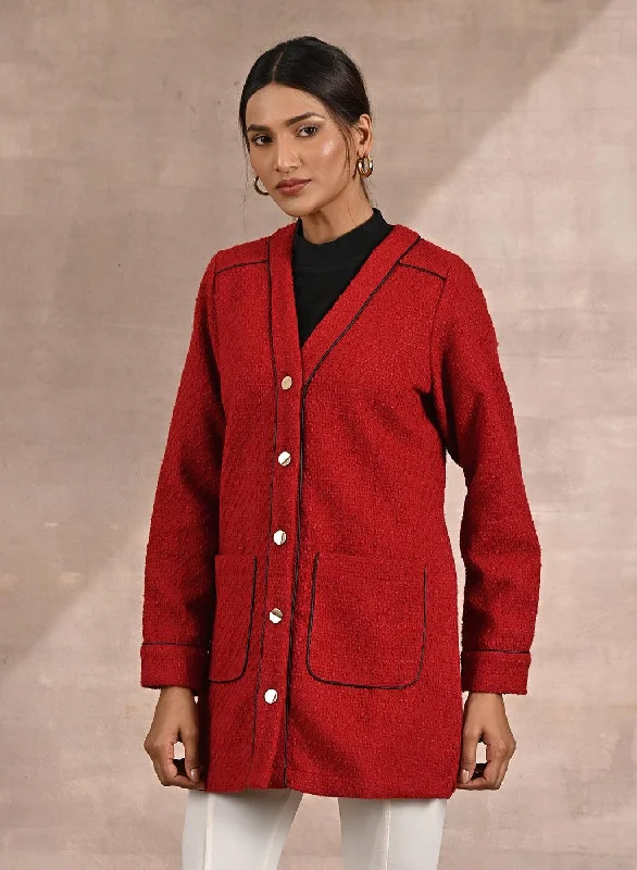 red-long-sleeve-textured-jacket-with-metallic-buttons