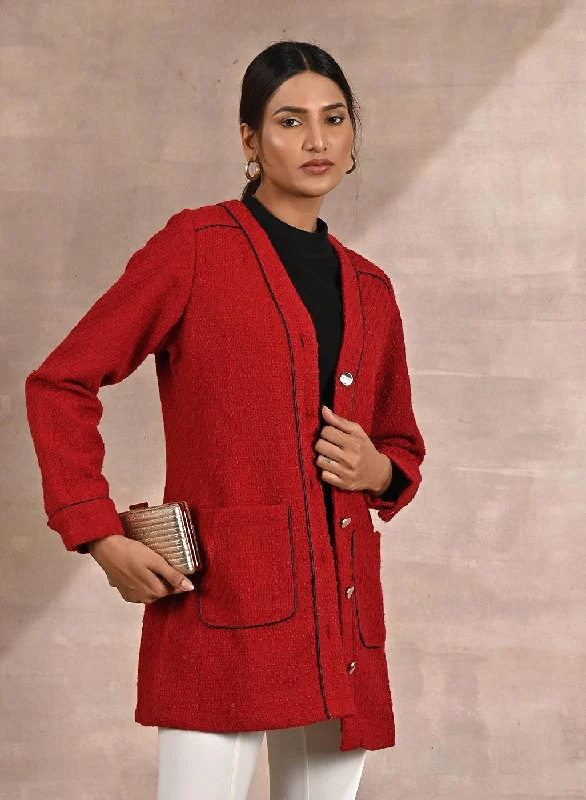 red-long-sleeve-textured-jacket-with-metallic-buttons