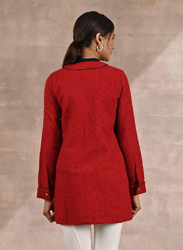 red-long-sleeve-textured-jacket-with-metallic-buttons