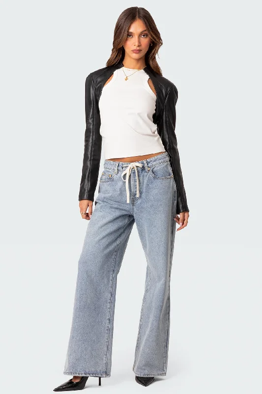 Wynn Low Rise Oversized Jeans