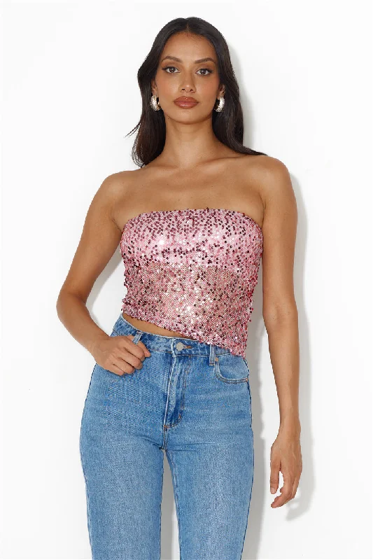 she-is-the-party-strapless-sequin-crop-top-pink