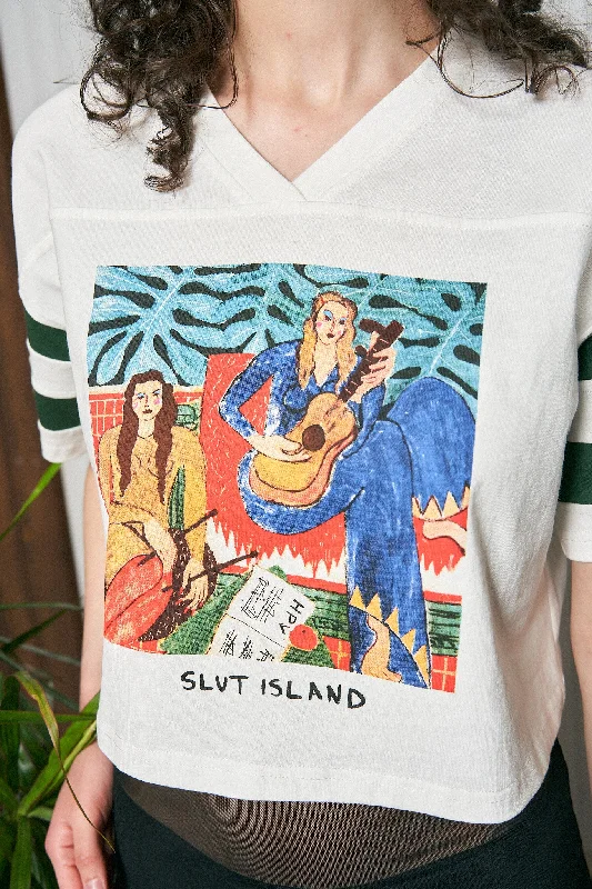 Slut Island Crop T-shirt