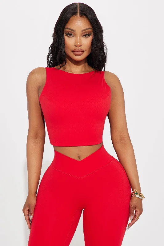 Soft Era Active Top - Red