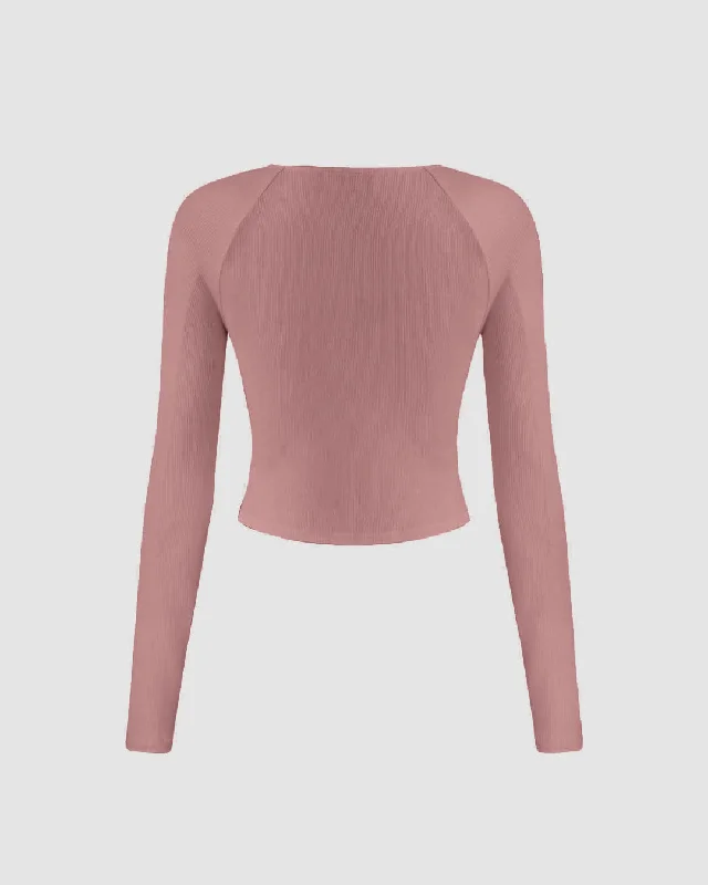 solid-ribbed-v-neck-full-sleeves-wrap-top-in-dusty-pink