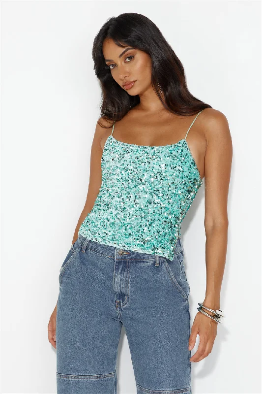 sparkling-diamond-sequin-crop-top-mint