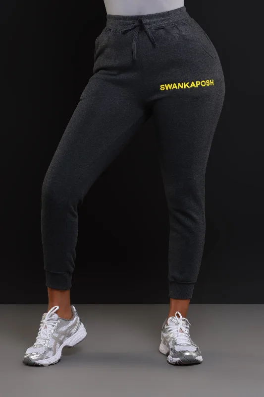 swankaposh-logo-joggers-charcoal-grey-yellow