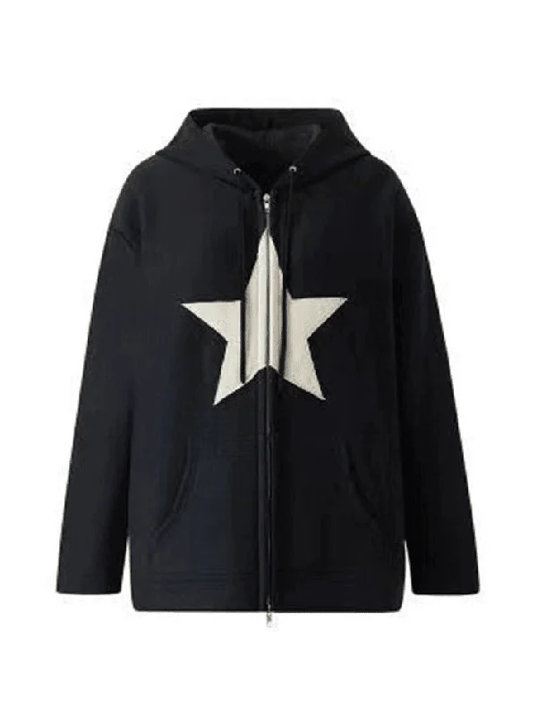 vintage-star-patch-baggy-zip-up-hoodie